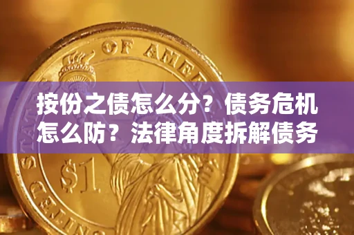 北京按份之债怎么分？债务危机怎么防？法律角度拆解债务分配与风险自保指南