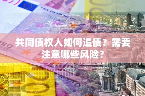 北京共同债权人如何追债？需要注意哪些风险？