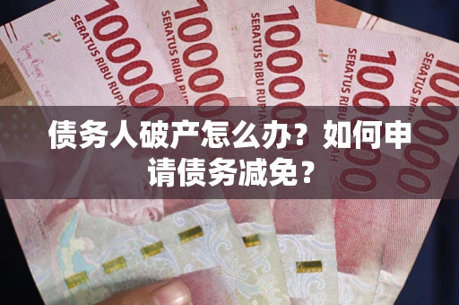 北京债务人破产怎么办？如何申请债务减免？