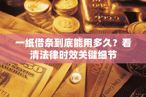 北京一纸借条到底能用多久？看清法律时效关键细节