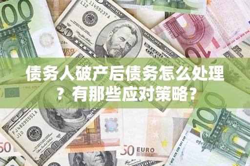 北京债务人破产后债务怎么处理？有那些应对策略？